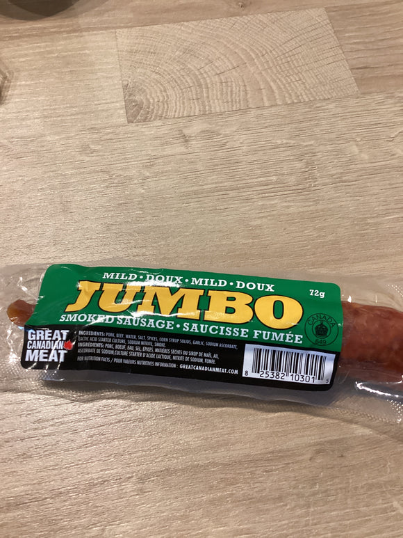 Jumbo Mild Sausage 72g
