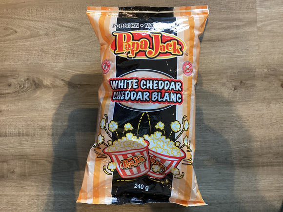 White Cheddar Popcorn 240g