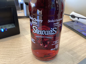 Stewart’s Black Cherry Soda 355ml