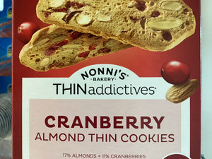 Cranberry Almond Nonni’s Thins
