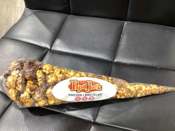 Caramel Belgian Chocolate Popcorn Cone 120g