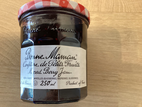 Mixed Berry Fruit Jam 250ml