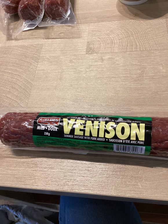 Venison Sausage 250g