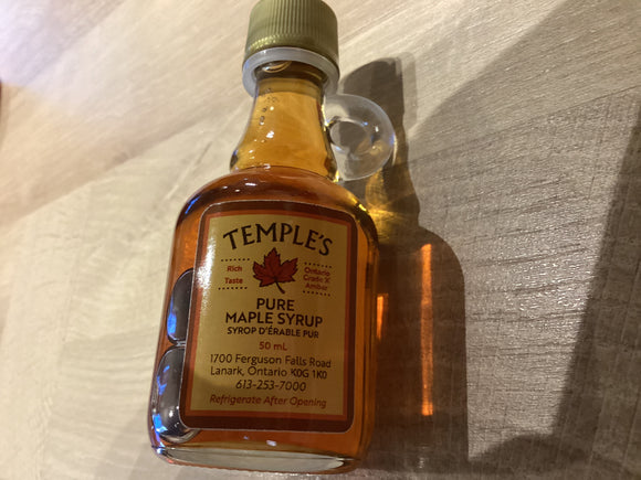 Temple’s Maple Syrup 50ml