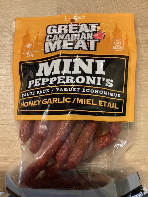 Honey Garlic Mini Pepperoni 225g