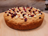 8" White Chocolate Chip Cranberry Cookie Pie $20.00 (CDN)