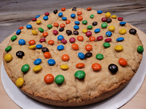 8" M&M Cookie Pie $20.00 (CDN)