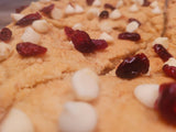 8" White Chocolate Chip Cranberry Cookie Pie $20.00 (CDN)