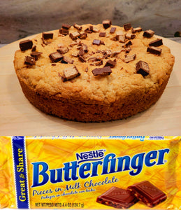 8" Butterfinger Cookie Pie $20.00 (CDN)